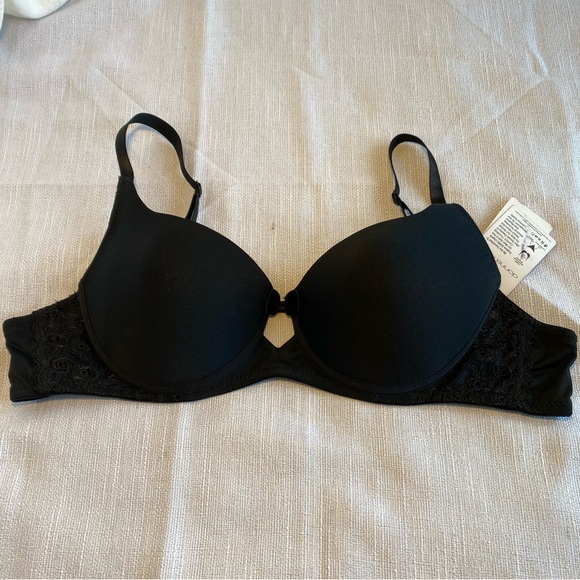 Donna L'Oren Black Underwire Padded Bra Size 36C - Picture 11 of 16